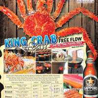 Read more about Momiji Japanese Buffet Restaurant FREE FLOW King Crab Legs 19 Feb 2014