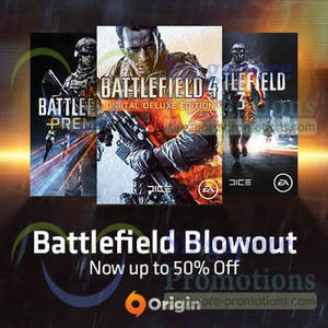 Featured image for (EXPIRED) Battlefield PC Games SALE @ Origin 21 Feb – 1 Mar 2014