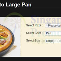 Read more about Pizza Hut Delivery FREE Uptrade To Large Pizza Coupon Code 5 Feb 2014