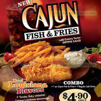 Featured image for (EXPIRED) Popeyes NEW Cajun Fish & Fries 13 Feb – 9 Mar 2014