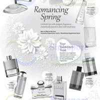 Featured image for (EXPIRED) Takashimaya Designer Fragrances Romancing Spring Offers 14 – 19 Feb 2014