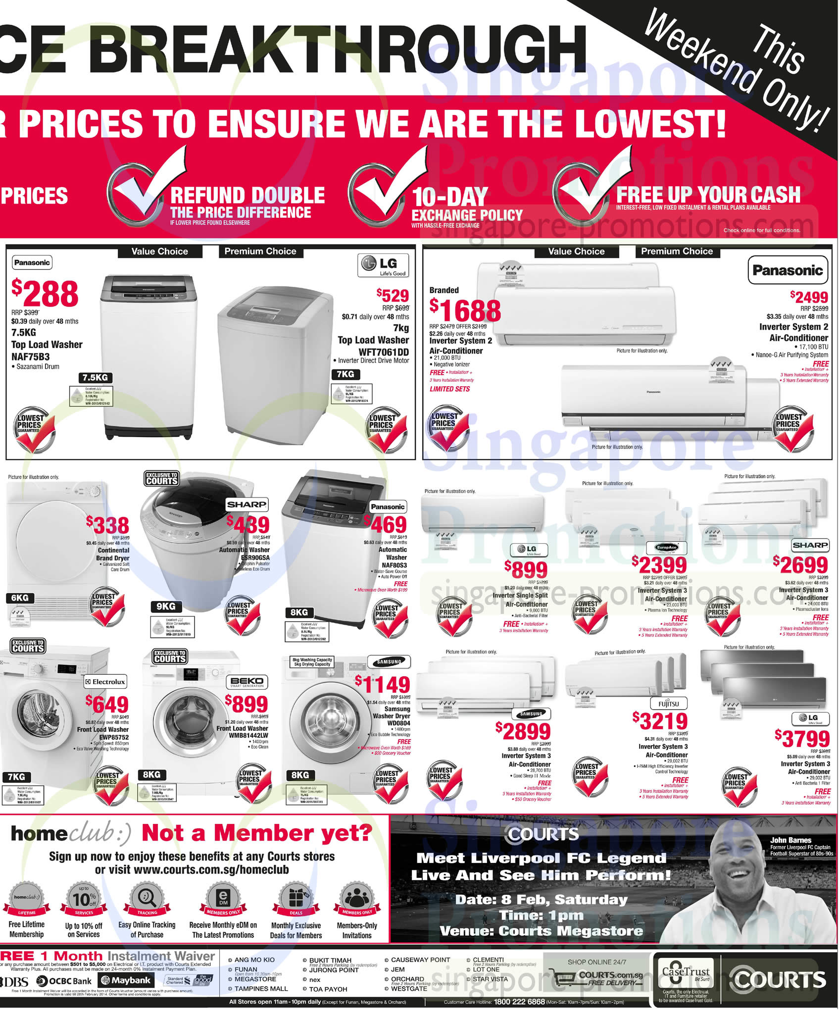 Featured image for Courts Price Breakthrough Offers 8 - 9 Feb 2014