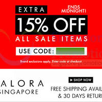 Read more about Zalora 15% OFF ALL Sale Items Coupon Code (NO Min Spend) 11 Feb 2014