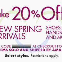 Read more about Amazon.com 20% OFF New Fashion Spring Arrivals Coupon Code 5 - 17 Mar 2014