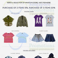 Read more about A|X Armani Exchange Up To 20% OFF 14 Mar - 6 Apr 2014