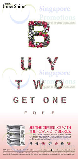 Featured image for Brands Innershine Buy 2 Get 1 FREE Promo 7 Mar 2014