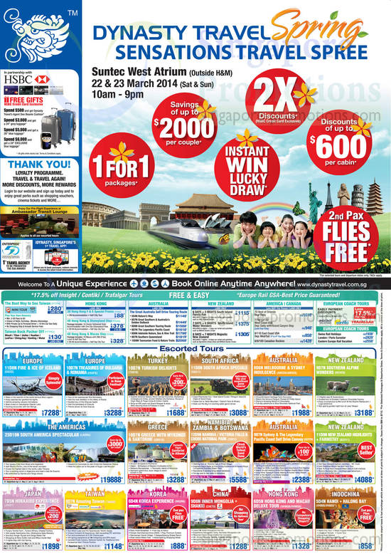 Dynasty Travel 20 Mar 2014