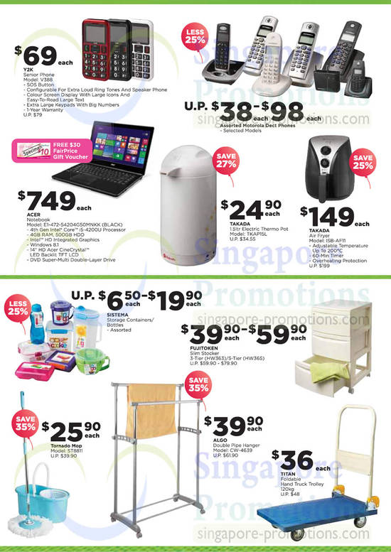 Electronics, Home Basics, Phones, Notebook, Thermo Pot, Air Fryer, Y2K, Acer, Takada