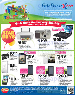 Featured image for (EXPIRED) NTUC Fairprice Baby, Electronics & Aleoca Bicycles Offers 20 Mar – 2 Apr 2014
