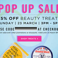 Featured image for (EXPIRED) Luxola 25% OFF Beauty Items (NO Min Spend) 2Hr Coupon Code 23 Mar 2014