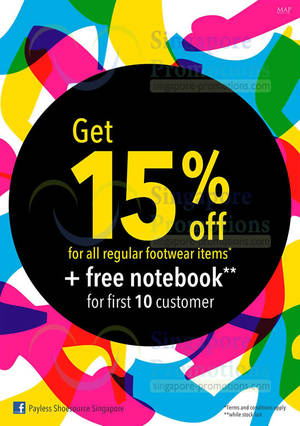 Featured image for (EXPIRED) Payless Shoesource Footwear 15% OFF Storewide 22 Mar – 15 Apr 2014