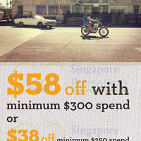 Read more about Timberland $38 OFF With $300 Spend Promo 5 - 12 Mar 2014
