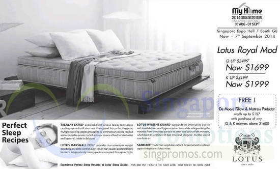 30 Aug Lotus Royal Mattress