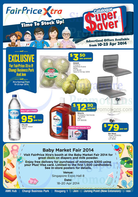 Catalogue Super Saver, Baby Market Fair