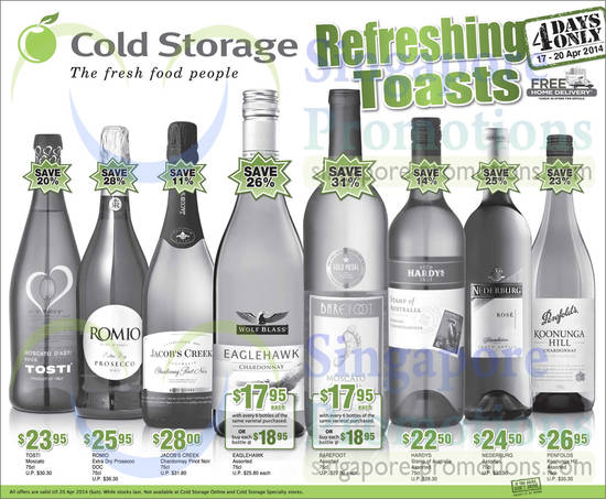 Cold Storage 17 Apr 2014