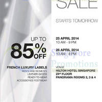 Read more about FJ Benjamin Up To 85% Off Luxury Sale @ Hilton Hotel 25 - 26 Apr 2014