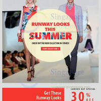 Featured image for (EXPIRED) G2000 Summer Runaway Looks 30% OFF Promo 26 Apr – 4 May 2014