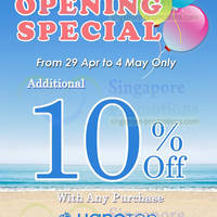 Read more about Hang Ten 10% OFF Storewide Promo @ Harbourfront Centre 29 Apr - 4 May 2014
