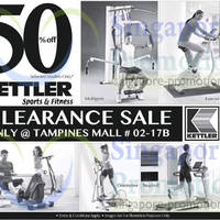 Read more about Kettler Up To 50% OFF Clearance Sale @ Tampines Mall 25 Apr 2014