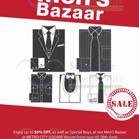 Read more about Metro Men's Bazaar @ City Square Mall 23 - 28 Apr 2014