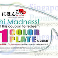 Read more about Nihon Mura Express $1/plate Coupon Promo @ Singapore Post Centre 10 Apr - 30 Jun 2014