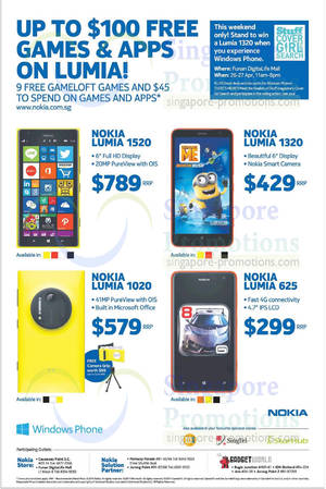 Featured image for Nokia Lumia Smartphones No Contract Offers 26 Apr 2014