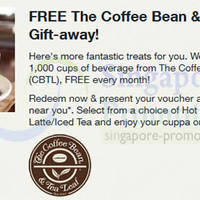 Read more about The Coffee Bean & Tea Leaf FREE Beverage For Singtel Customers 14 Apr 2014