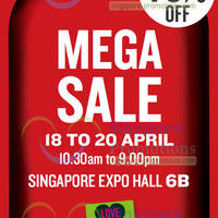 Read more about The Body Shop Up To 70% OFF Mega Sale @ Singapore Expo 18 - 20 Apr 2014