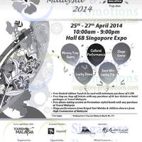 Read more about Travel Malaysia 2014 Fair Singapore Expo @ 25 - 27 Apr 2014