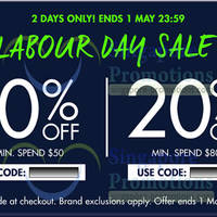 Read more about Zalora 20% OFF Storewide (inc Sale Items) Coupon Codes 30 Apr - 1 May 2014
