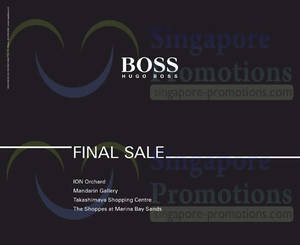 Featured image for (EXPIRED) Hugo Boss SALE (Final Sale!) 22 May 2014