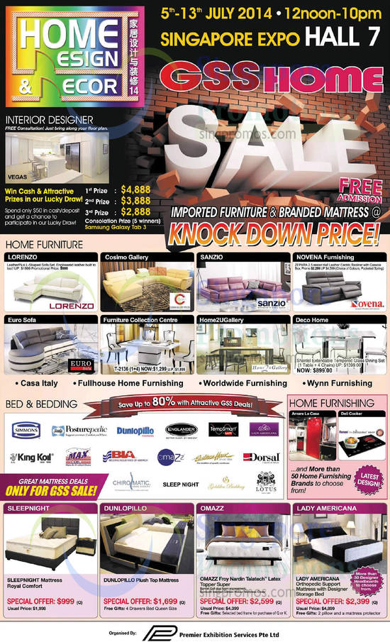 5 Jul Home Furniture Exhibitors, Bed, Bedding, Home Furnishing, Mattress