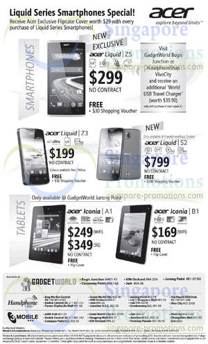 Featured image for Acer Smartphones & Tablets Offers 3 May 2014