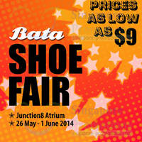 Read more about Bata Shoe Fair @ Junction 8 26 May - 1 Jun 2014