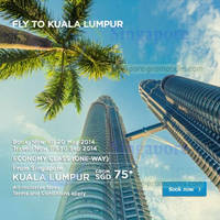 Read more about Malaysia Airlines Promotion Air Fares 8 - 21 May 2014