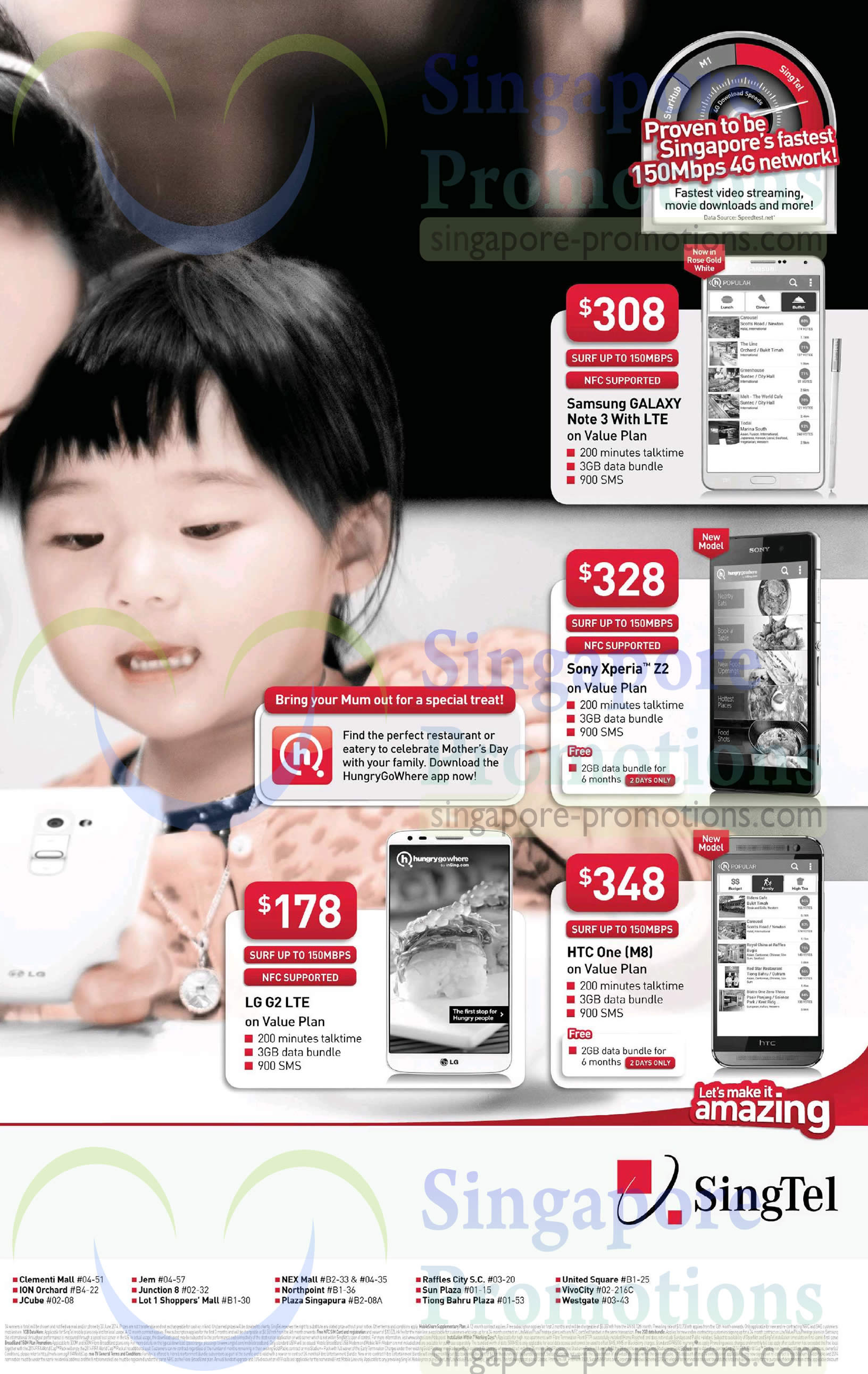 Featured image for Singtel Smartphones, Tablets, Home / Mobile Broadband & Mio TV Offers 3 - 9 May 2014