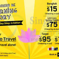 Read more about Scoot Airlines From $15 5hr Promo Air Fares 13 May 2014