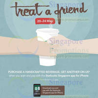 Read more about Starbucks 1 For 1 Beverage Promo For iPhone App Users 20 - 24 May 2014
