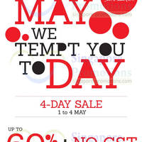 Featured image for (EXPIRED) TianPo Jewellery Up To 60% OFF 4 Day SALE 1 – 4 May 2014