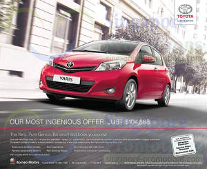 Featured image for Toyota Yaris Price & Features 17 May 2014