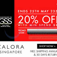 Read more about Zalora 20% OFF Storewide (inc Sale Items) GSS 48Hr Promo 24 - 25 May 2014