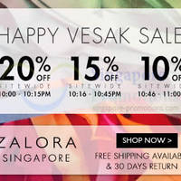 Read more about Zalora 20% OFF Storewide 1Hr Flash Sale (10pm - 11pm) 13 May 2014