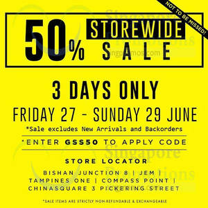 Featured image for (EXPIRED) Tracyeinny 50% OFF Storewide SALE 18 – 29 Jun 2014