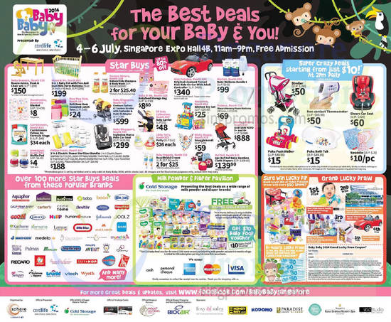 29 Jun Star Buys, Crazy Deals, Cold Storage Milk Powder n Diaper Pavilion, Lucky Draw