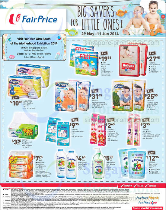 Baby Products, Drypers, Huggies, Kodomo, Beautex