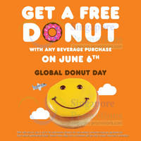 Read more about Dunkin' Donuts Global Donut Day 6 Jun 2014