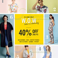 Read more about Fashion Fast Forward Star Brands 40% OFF 2nd Piece One Day Promo 25 Jun 2014