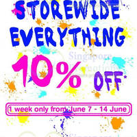 Read more about HMV 10% OFF Storewide Promo @ Marina Square 7 - 14 Jun 2014