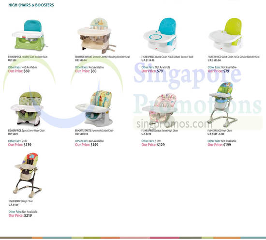 High Chairs n Boosters