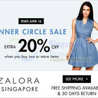 Read more about Inner Circle 20% OFF Weekend Sale 14 - 16 Jun 2014